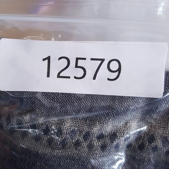 OPENING CEREMONY Top Womens Small Gray Stripe Button Up Shirt Pocket Linen Wool - Picture 7 of 7